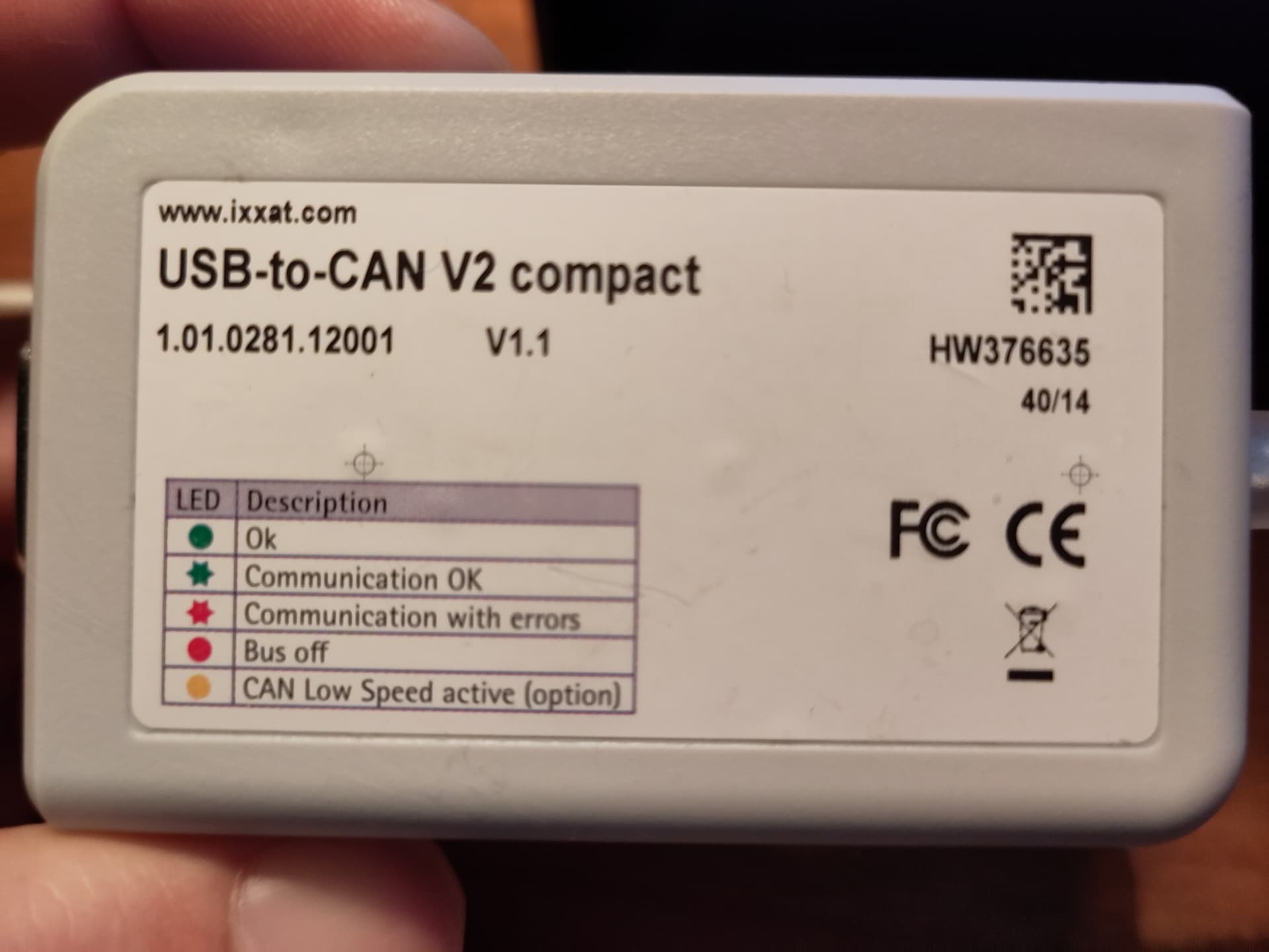 USB-to-CAN compact v2 and port car - To CAN - hms.how